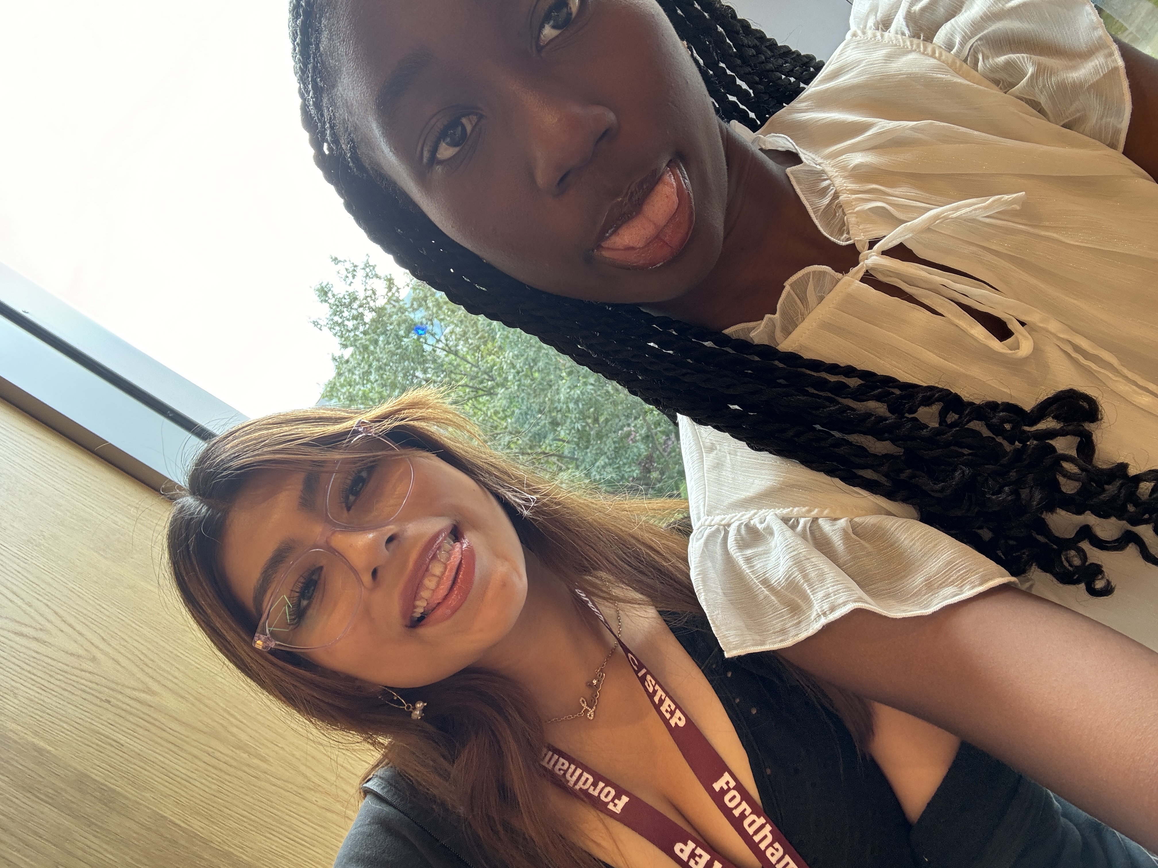 CSTEP Summer Scholars with Leslie